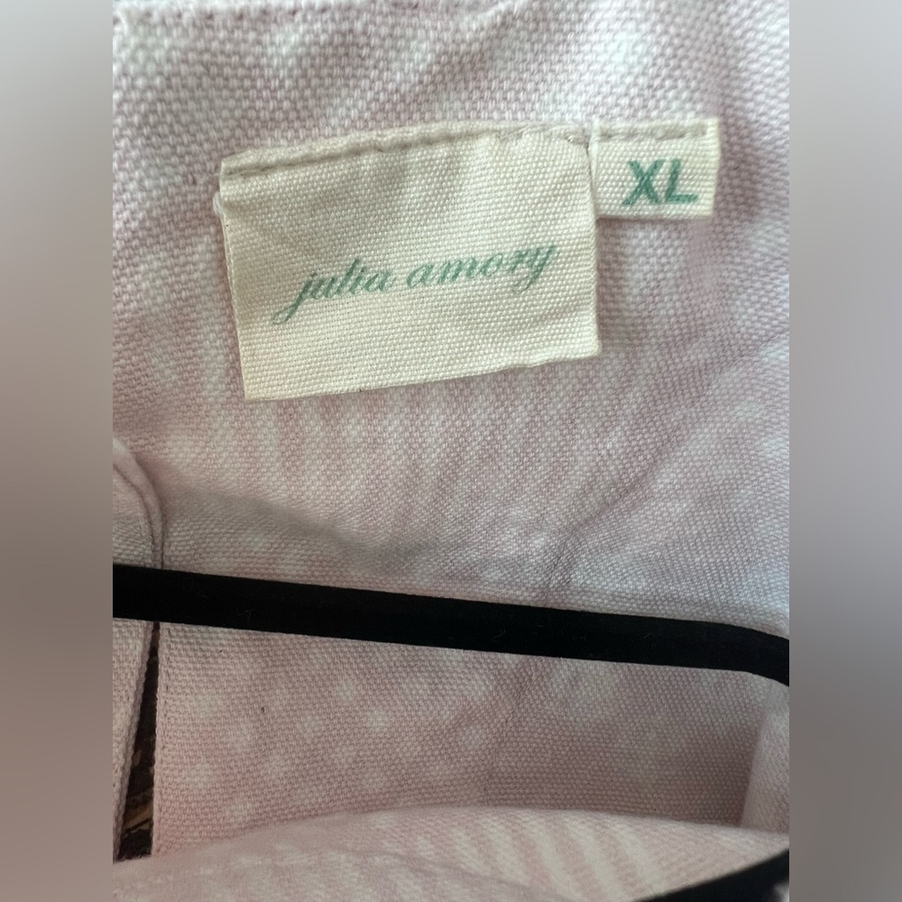 Julia Amory Top and Skirt Set in Patchwork Ballet Pink, Size XL - Picture 5 of 9